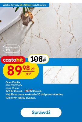 Gres Dahlia promocja w Castorama