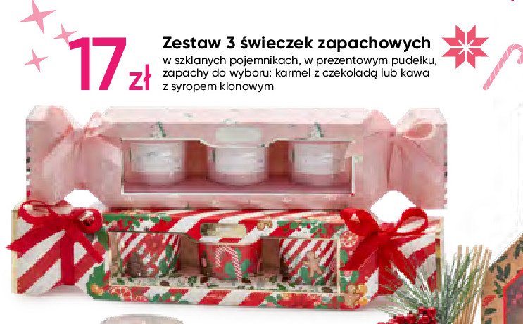 Zestaw 艣wieczek zapachowych kawa z syropem klonowym promocja