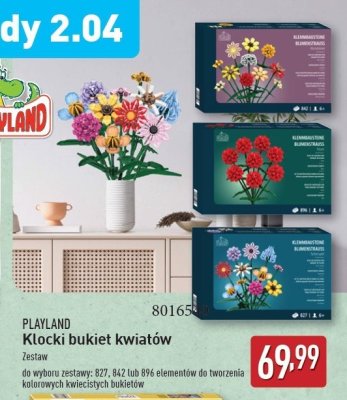 Klocki bukiet kwiatów 827 Playland promocja
