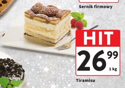 Tiramisu promocja w Intermarche
