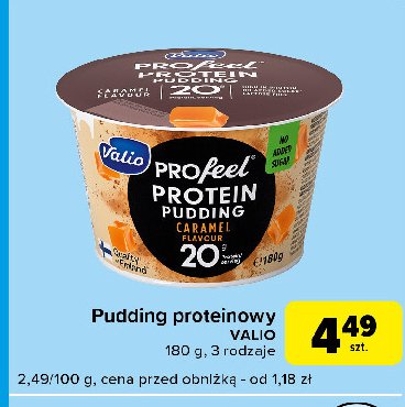 Pudding o smaku karmelowym Feel fit protein promocja