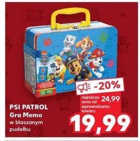 Gra memo psi patrol promocja w Kaufland