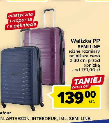 Walizka pp t5586-1 25 l Semi line promocja