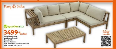 Zestaw mebli ogrodowy ramatuelle Garden star promocja