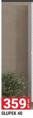 Słupek BRUNO SŁUPEK 40 kolor biały promocja w Merkury Market