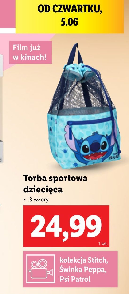 Torba sportowa promocja w Lidl