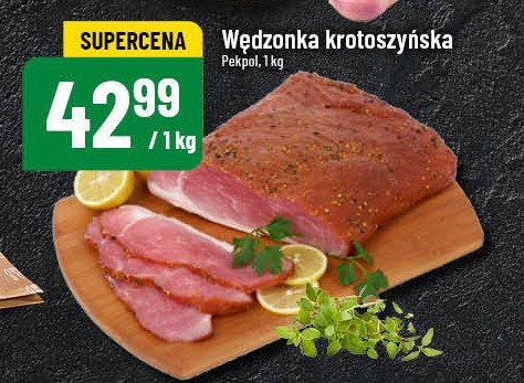 Wędzonka krotoszyńska Pekpol promocja