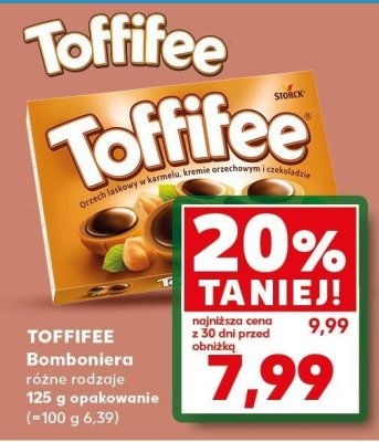 Bombonierka Toffifee, różne rodzaje promocja w Kaufland