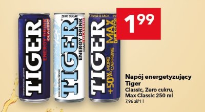 Napój energetyzujący Tiger Classic 250ml promocja w LEWIATAN