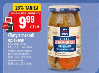 Filety z makreli opiekane promocja w POLOmarket