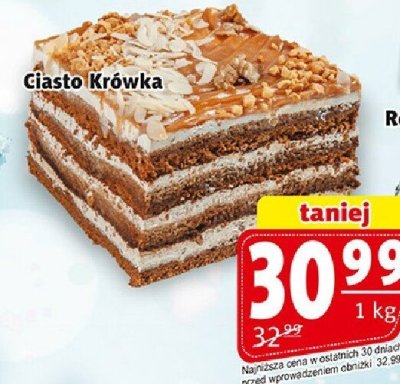 Ciasto Ciasto Krówka Cukiernia KRAINA CIAST promocja w Prim Market