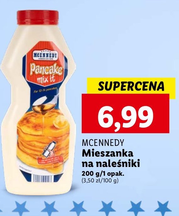 Naleśniki w proszku Mcennedy promocja