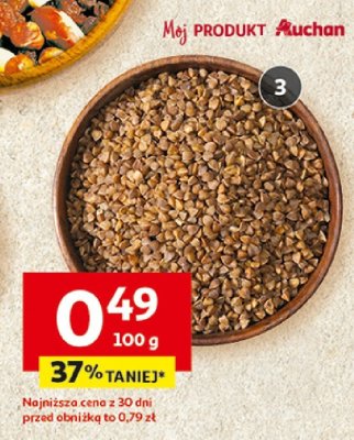 Kasza gryczana promocja w Auchan