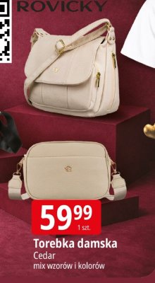Torebka damska Cedar promocja w Leclerc