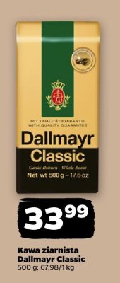 Kawa ziarnista Classic 500 g promocja w Netto