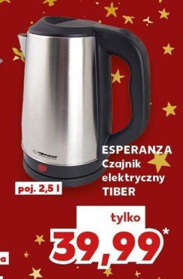 Czajnik elektryczny TIBER promocja w Kaufland