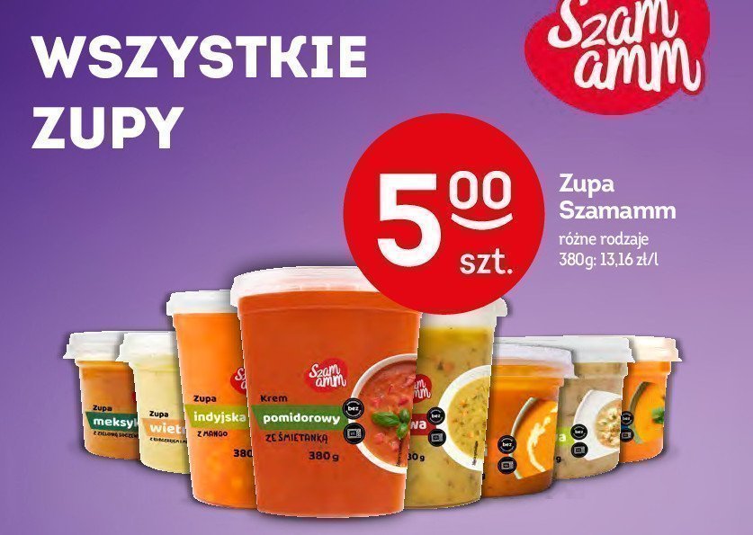 Zupa indyjska Szamamm promocja