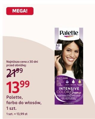 Farba do włosów, 1 szt. Palette promocja w Rossmann