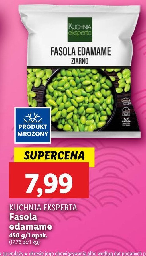 Fasola edamame promocja