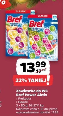 Zawieszka do WC Power Aktiv Fruitopia promocja w Netto
