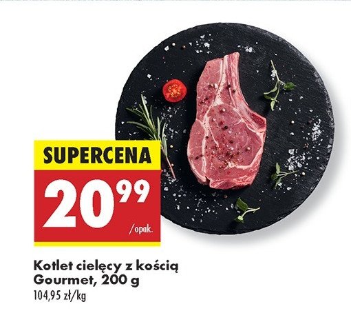Kotlet cielęcy z kością promocja