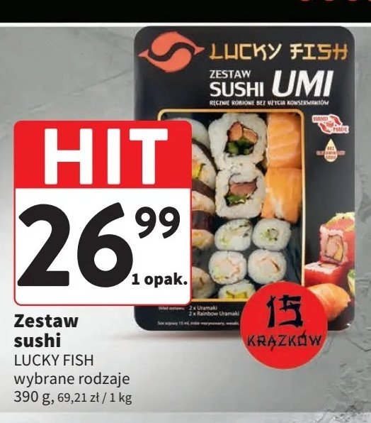 Zestaw umi Lucky fish promocja