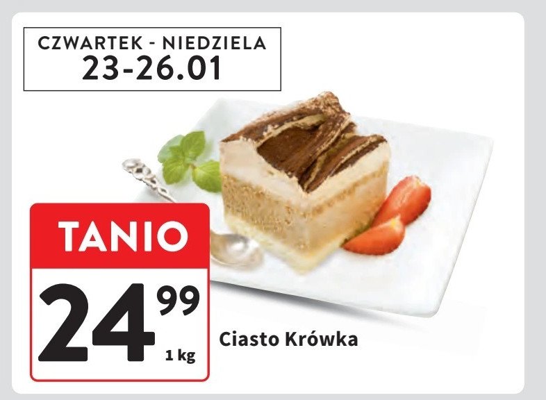 Ciasto krówka promocja