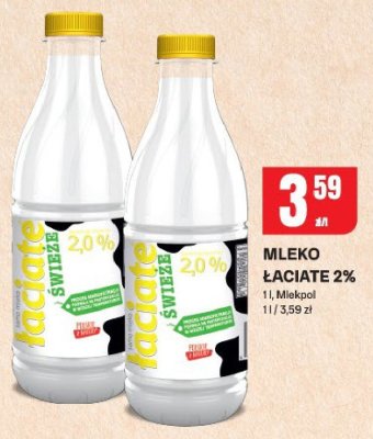 Mleko Łaciate 2% promocja w Chorten