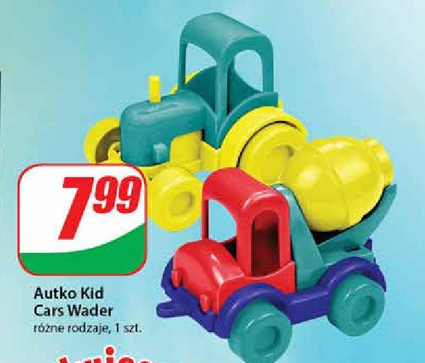 Autka kid cars Wader promocja