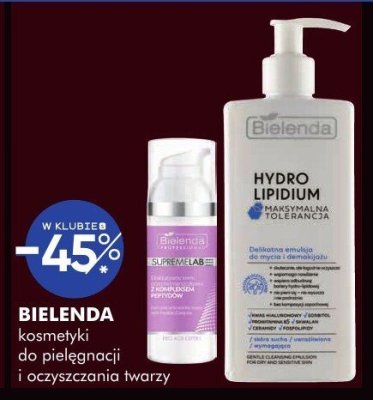 Krem BIELENDA kosmetyki do pielęgnacji i oczyszczania twarzy promocja w Super-Pharm