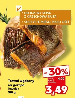 Trewal wędzon na gorąco kawałek promocja w Kaufland