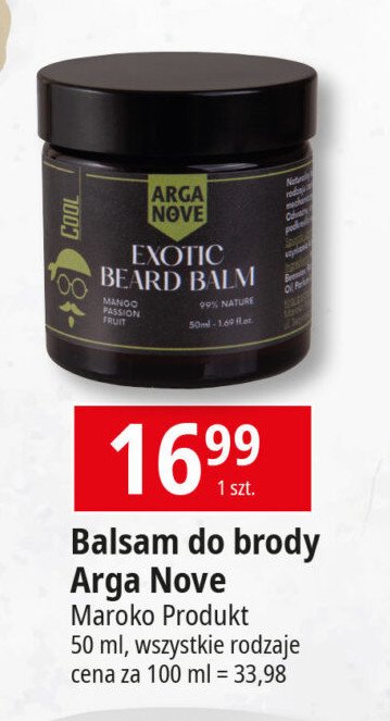 Balsam do stylizacji i pielęgnacji zarostu Arganove promocja w Leclerc