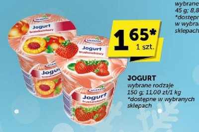 Jogurt wybrane rodzaje 150 g promocja w ABC