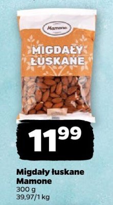 Migdały łuskane  promocja w Netto