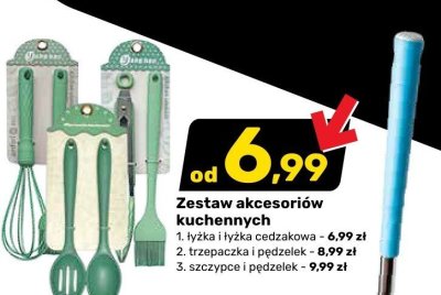 Zestaw akcesoriów kuchennych promocja w Bricomarche
