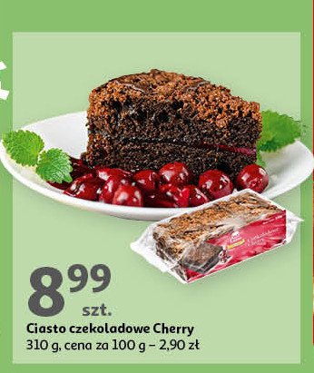 Ciasto czekoladowe cherry Lazur promocja