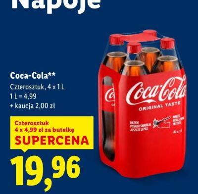 Napój promocja w Lidl