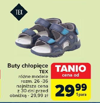 Buty dziecięce 26-36 Tex promocja