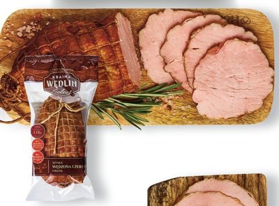 Szynka wędzona Kraina Wędlin Select promocja w Biedronka