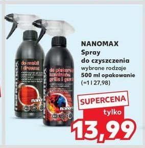 Środek do czysczenia piekarników kominków grilla i garnków Nanomax promocja