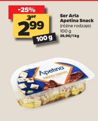 Ser feta z suszonymi pomidorami Arla apetina promocja