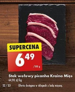 Stek wołowy picanha Kraina mięs promocja