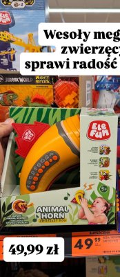 Zwierzęcy róg  promocja w Biedronka