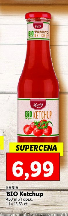 Ketchup bio Kania promocja