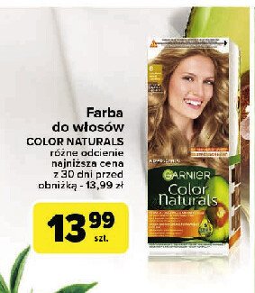 Krem koloryzujący do włosów 8 Garnier color naturals creme promocja