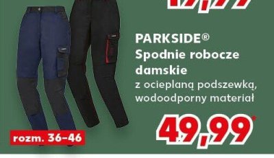 Spodnie robocze damskie   promocja w Kaufland