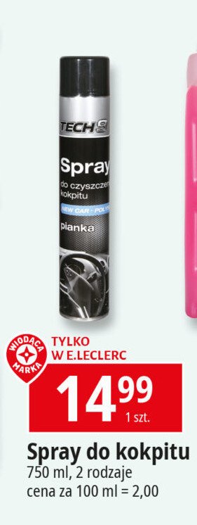 Spray do czyszczenia kokpitu new car Tech9 promocja