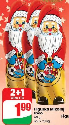 Figurka Mikołaj  promocja w Dino