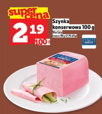 Szynka konserwowa 100 g promocja w TOPAZ