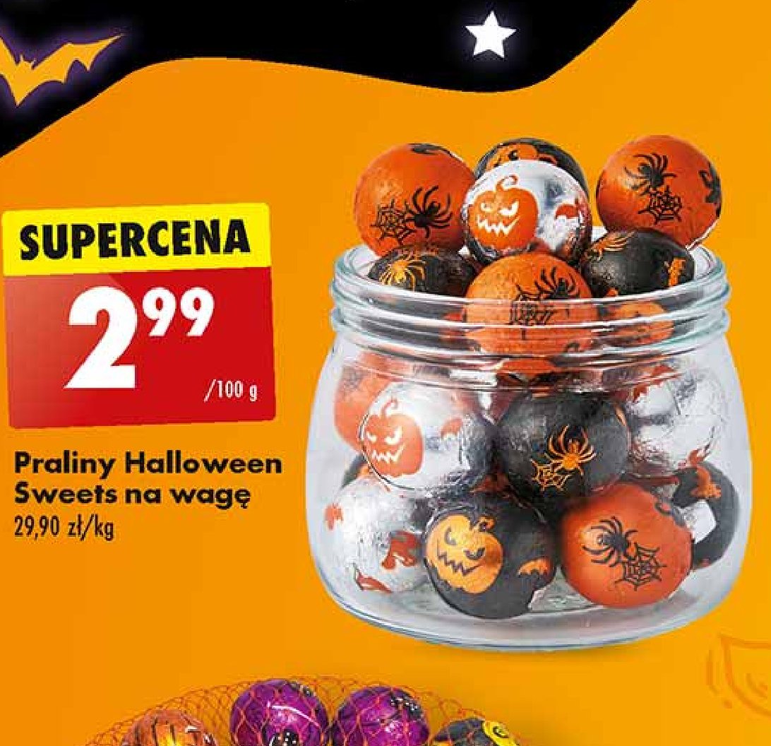Praliny halloween sweets promocja